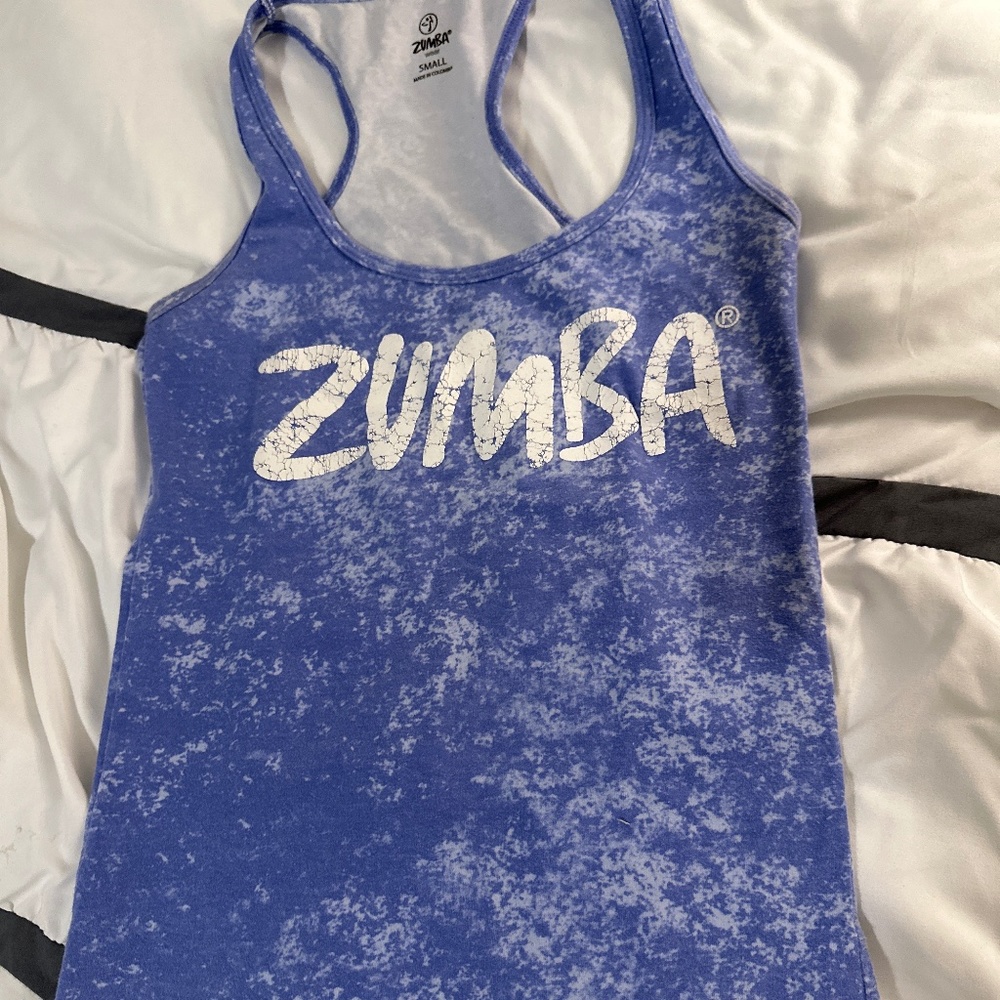 Zumba Racerback Top Size Small